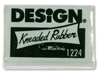 Sanford Design Kneaded Rubber Art Eraser, Rectangular, Large, Gray