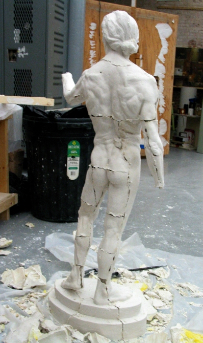 Casting a Plaster Figure Sculpture